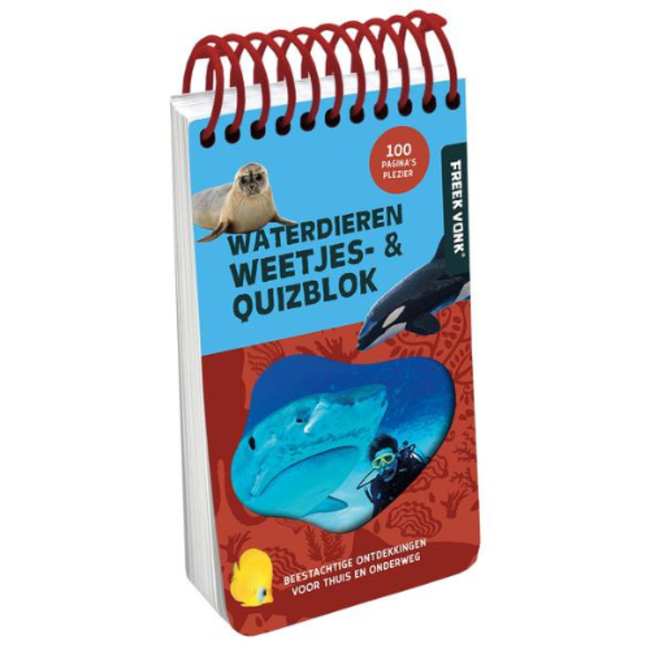 Freek Vonk Freek Vonk Water Dieren Weetjes- & quizblok