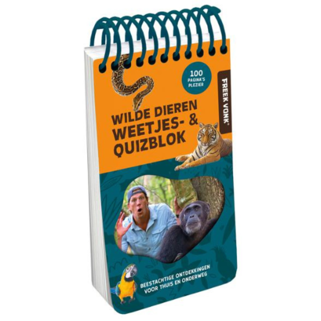 Freek Vonk Freek Vonk Wilde Dieren Weetjes- & quizblok