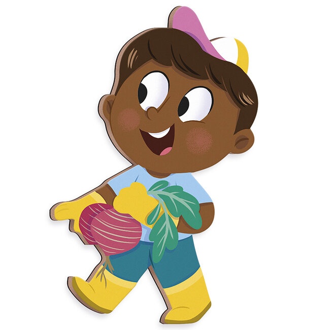 Janod Magneti Stories - De Moestuin