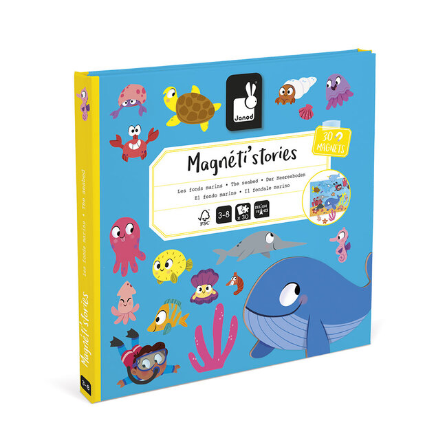 Janod Janod Magneti Stories - Zeedieren