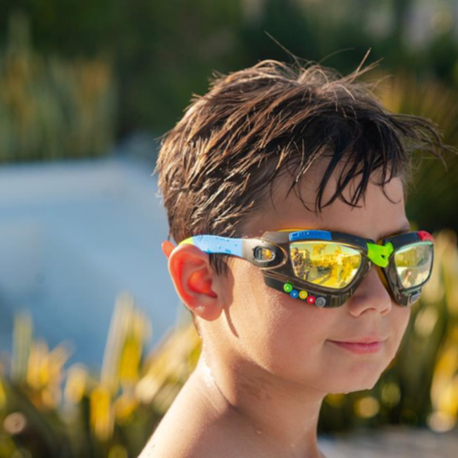 Bling2O Bling2o Zwembril Gamer - Jet Black