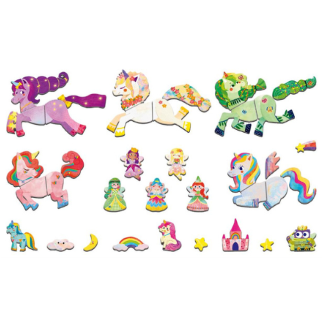 MierEdu Speelgoed, Magneet doosje - Unicorns