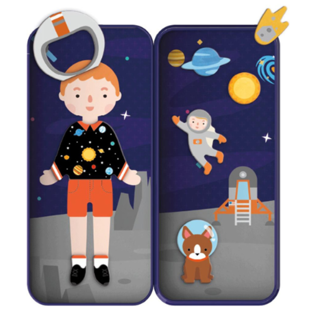 MierEdu Speelgoed, Magneetdoosje - Ruimtevaarders