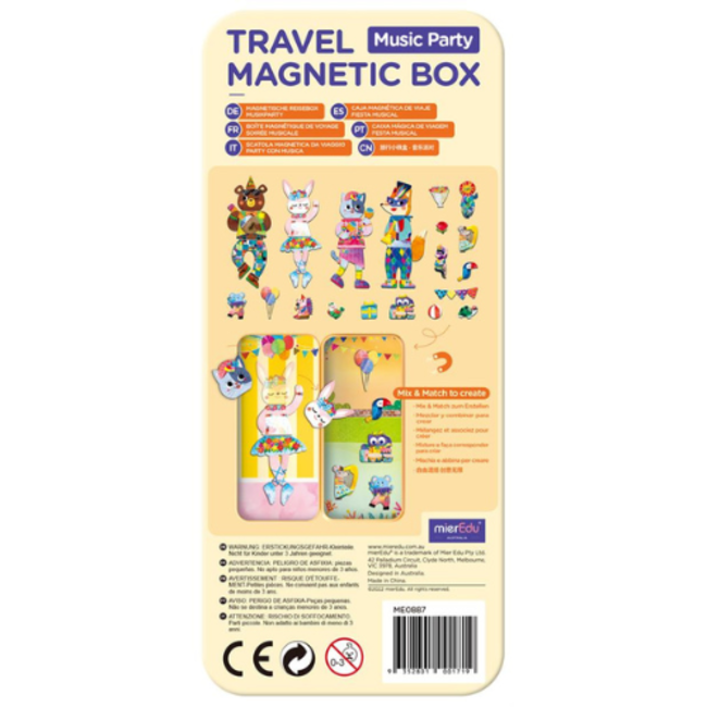 MierEdu, Magnetisch doosje - Dieren Muziek