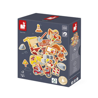 Janod Janod - Magneetset - De Bouwplaats (24)