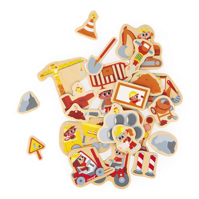 Janod Magneetset - De Bouwplaats (24)