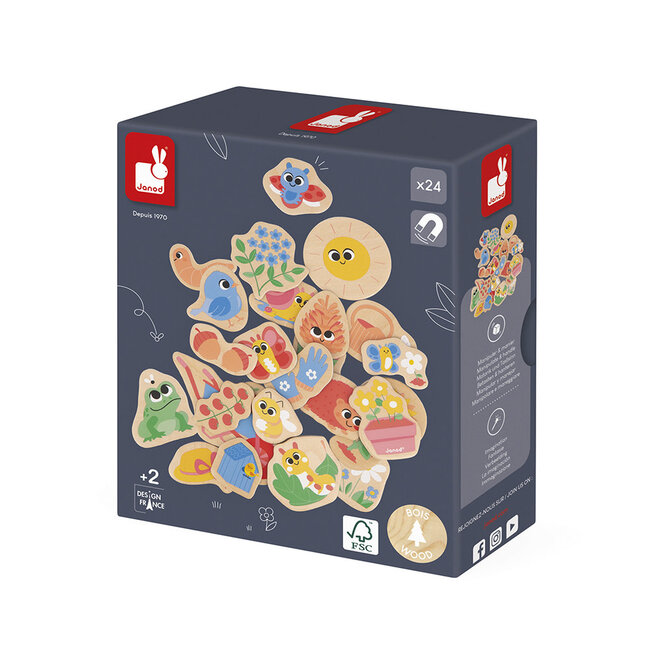 Janod Magneetset - De tuin (24)