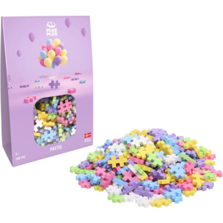 Plus Plus Pastel: 300 stuks
