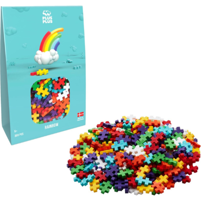 Plus Plus Rainbow: 300 pcs