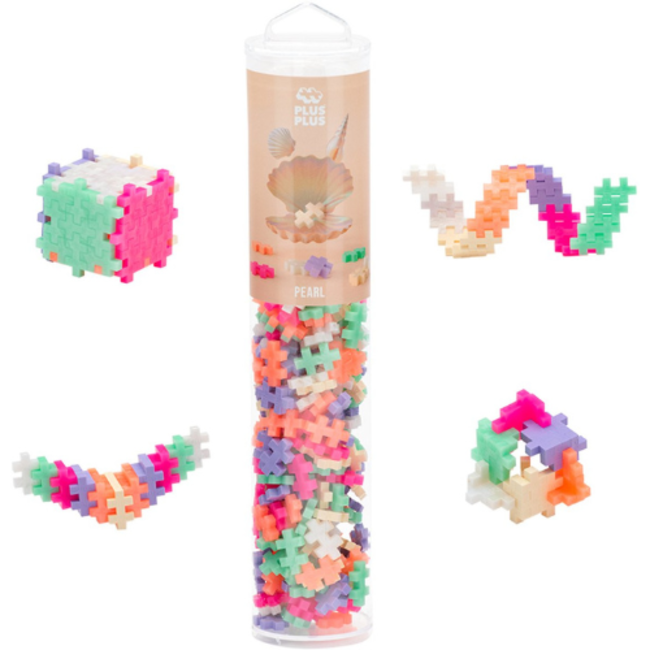 Plus Plus Tube pearl Plus-Plus: 240 stuks