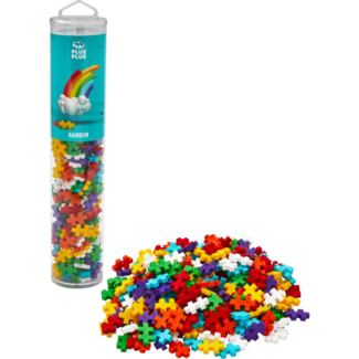Plus Plus Tube regenboog Plus-Plus: 240 stuks