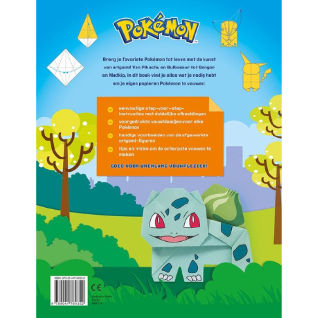 Deltas Boeken, Doeboeken - Pokémon Origami