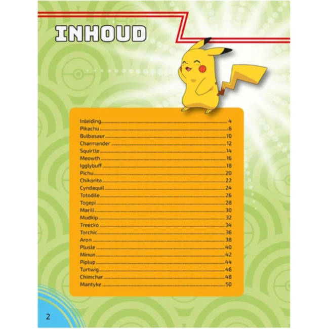 Deltas Boeken, Kleurboeken - Pokemon, stap voor stap leren tekenen