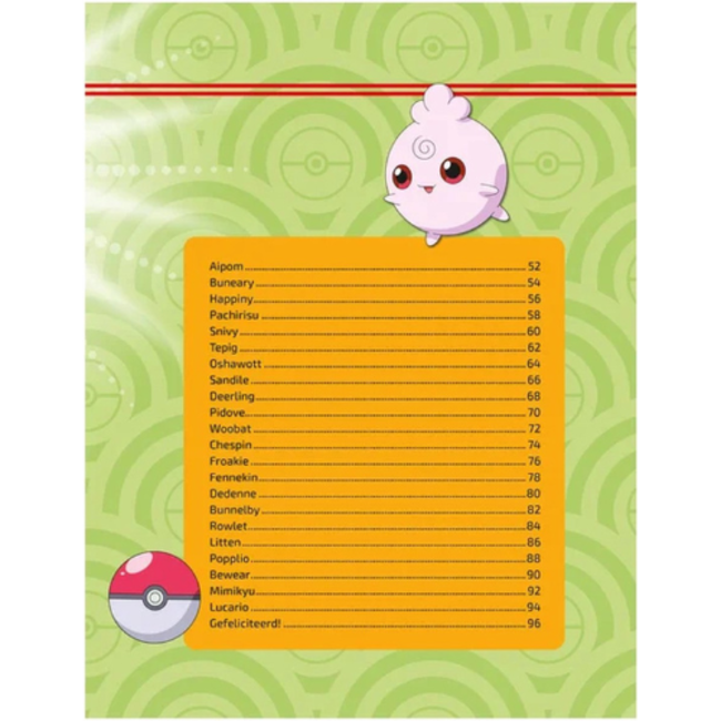 Deltas Boeken, Kleurboeken - Pokemon, stap voor stap leren tekenen