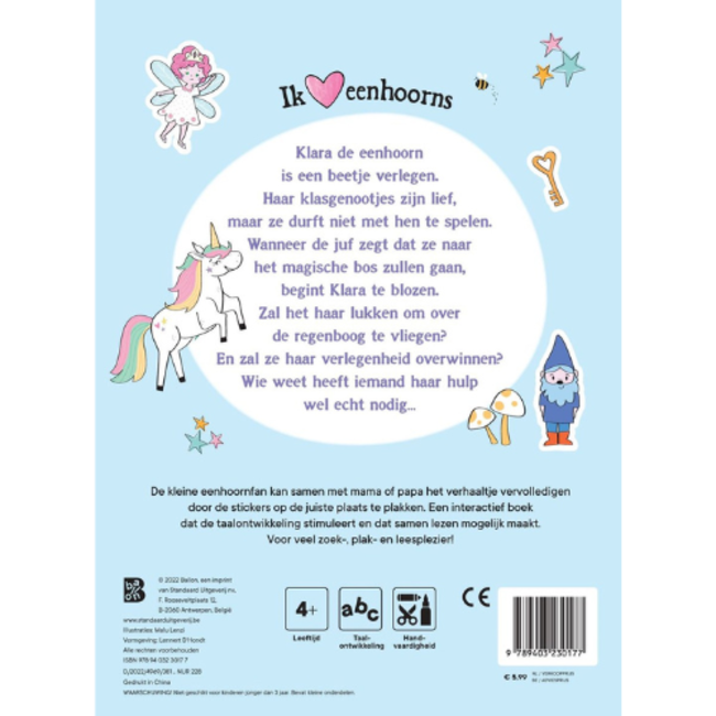 Ballon Doeboeken, De verlegen eenhoorn - Een verhalenplakboek