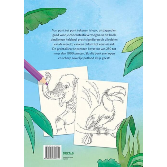 Deltas Doeboeken, Tekenen van punt tot punt voor volwassenen