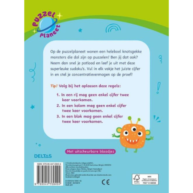 Deltas Doeboeken, Megacoole sudoku’s (9-11 jaar)