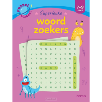 Deltas Doeboeken, Superleuke woordzoekers (7-9 jaar)