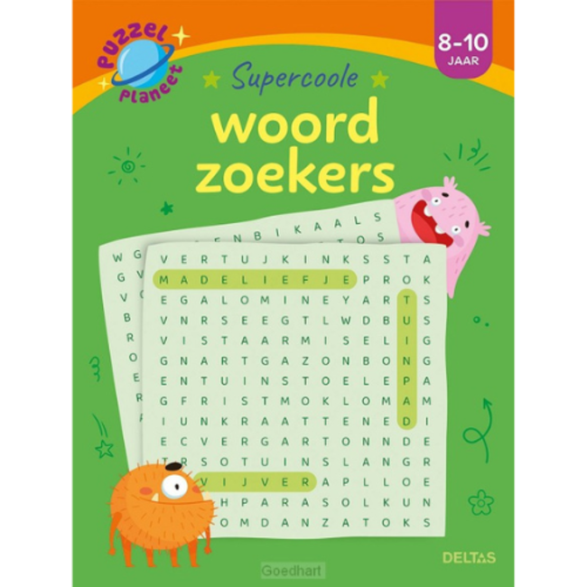 Deltas Doeboeken, Supercoole woordzoekers (8-10 jaar)