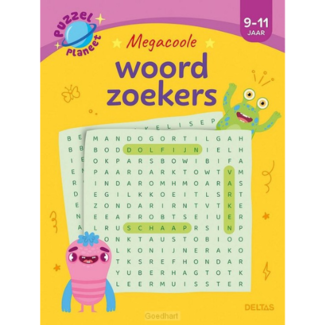 Deltas Doeboeken, Megacoole woordzoekers (9-11 jaar)