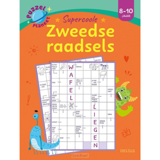 Deltas Doeboeken, Supercoole Zweedse raadsels (8-10 jaar)