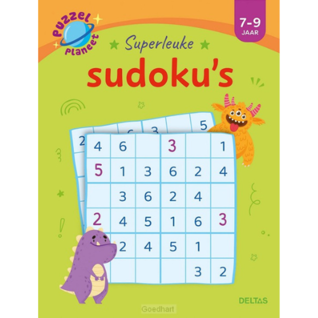 Deltas Doeboeken, Superleuke sudoku’s (7-9 jaar)