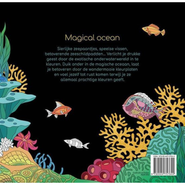 Deltas Boeken, Kleurboeken - Magical Ocean: Kleuren voor volwassenen