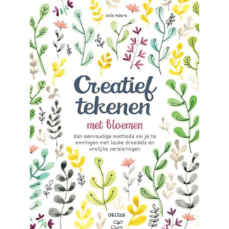 Deltas Deltas Boeken, Kleurboeken - Creatief tekenen met bloemen