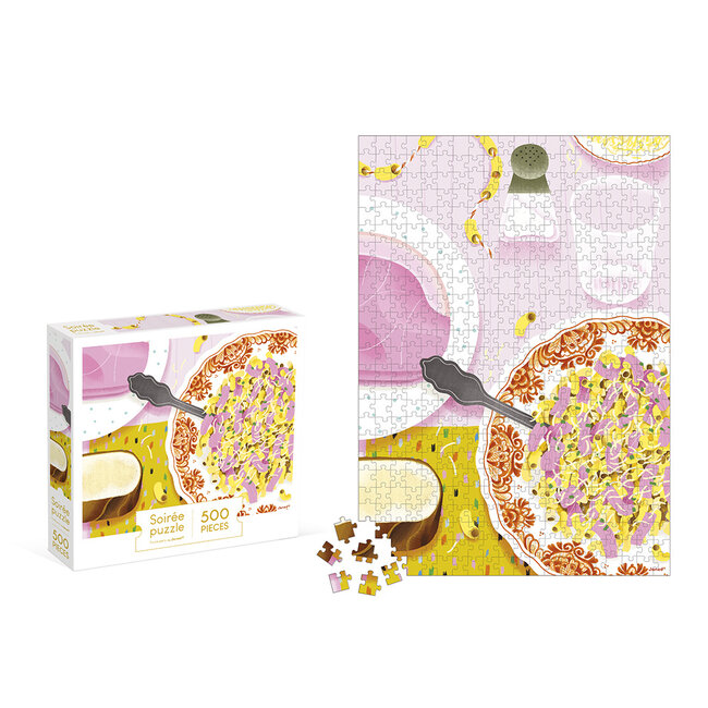 Janod Janod Kidult Puzzel - Macaronie met ham