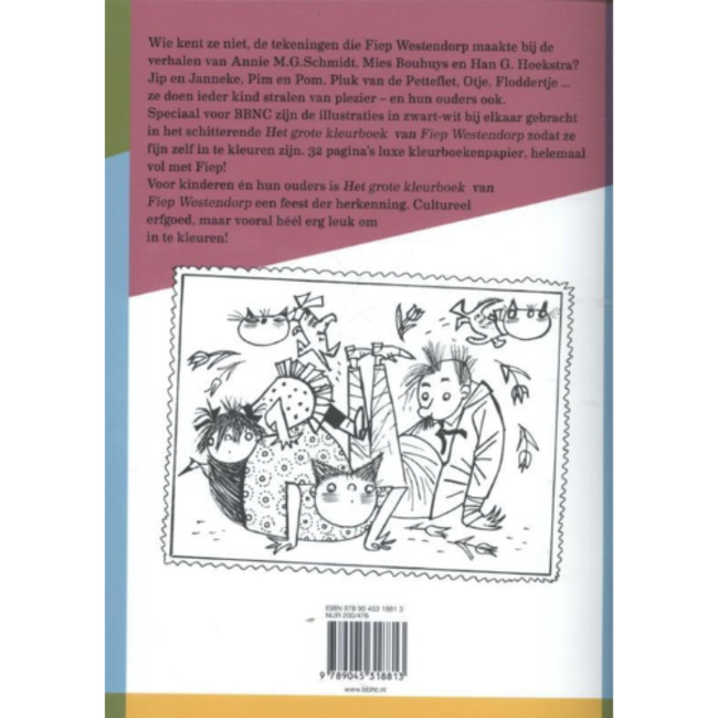 Boeken, Kleurboeken - Het grote kleurboek van Fiep Westendorp