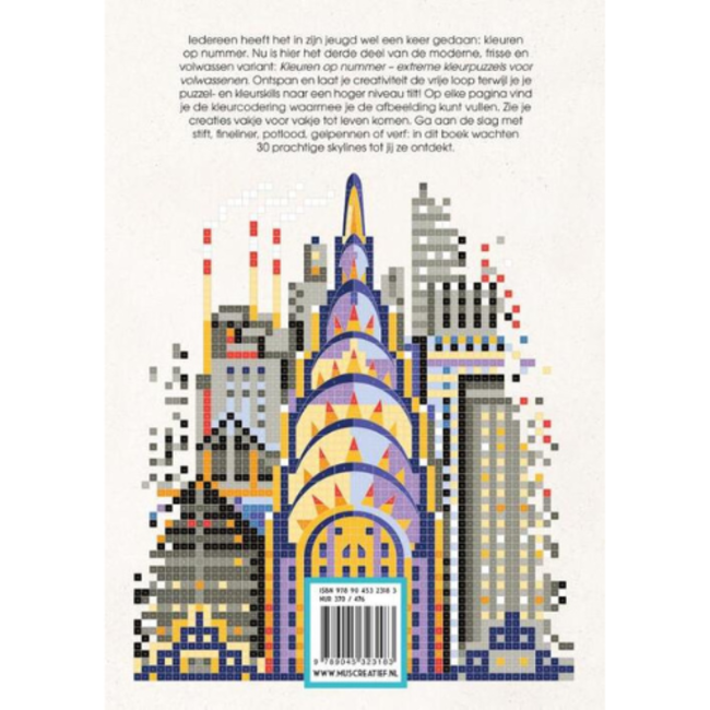 Boeken, Kleurboeken - Kleuren op nummer voor volwassenen, 30 kleurpuzzels