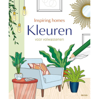 Deltas Boeken, Kleurboeken - Inspiring Homes: Kleuren voor volwassenen