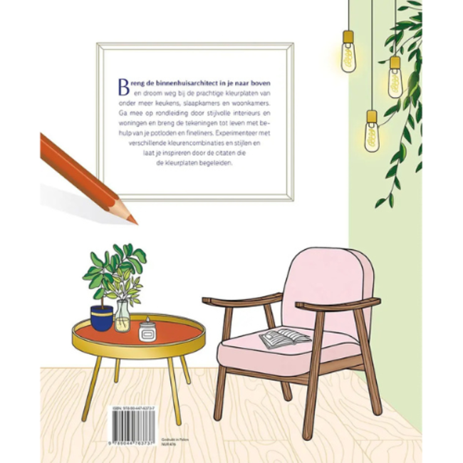 Deltas Boeken, Kleurboeken - Inspiring Homes: Kleuren voor volwassenen