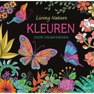 Deltas Boeken, Kleurboeken - Living Nature: Kleuren voor volwassenen