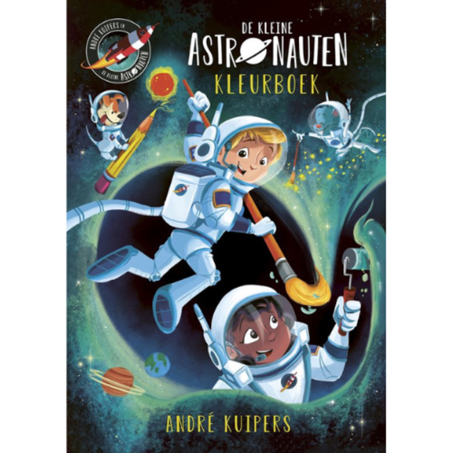 Kleurboek-De kleine Astronauten