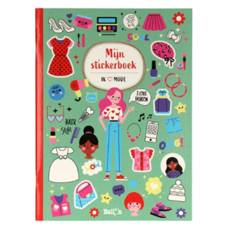 Boeken, Stickerboeken - Mijn stickerboek: Mode, 3+