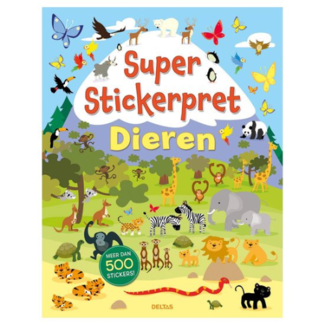 Deltas Deltas Boeken, Stickerboeken - Super stickerpret: Dieren