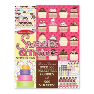 Boeken, Stickerboeken - 500 stickers Sweets & Treats