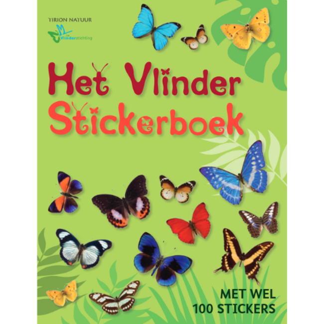 Tirion Boeken, Stickerboeken - Het Vlinder stickerboek, 3+