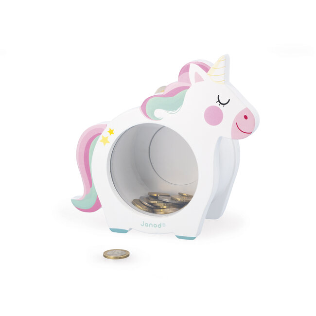 Janod Janod Spaarpot - Eenhoorn