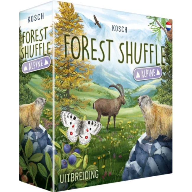 Spellen, Bordspellen - Forest Shuffle uitbreiding: Alpine