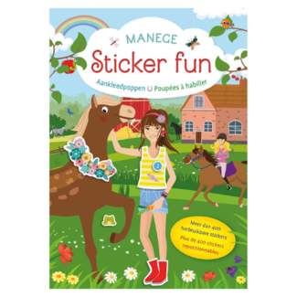 Deltas Deltas Boeken, Stickerboeken - Manege stickerfun