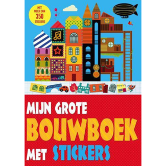 Usborne Usborne Boeken, Stickerboeken - Mijn grote bouwboek met stickers, 3+