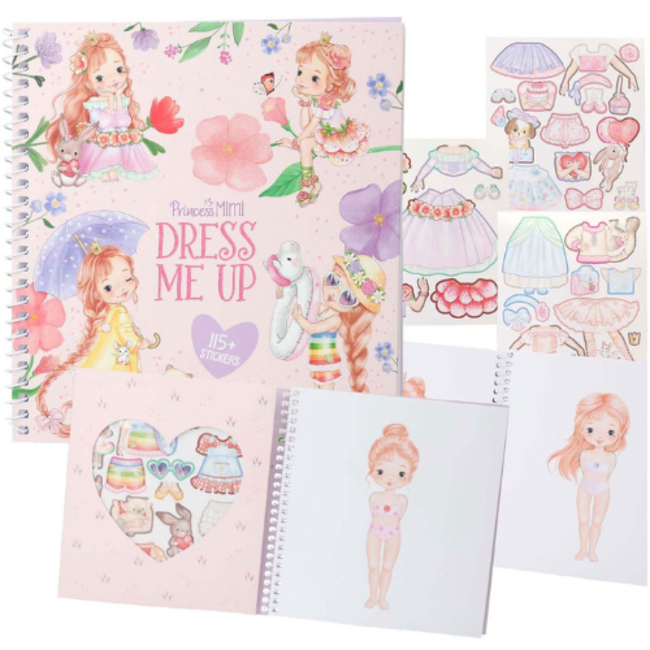TOPModel Princess Mimi Dress Me Up stickerboek