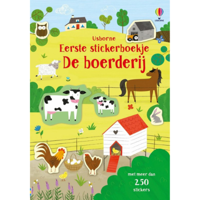 Usborne Eerste stickerboekje - De boerderij
