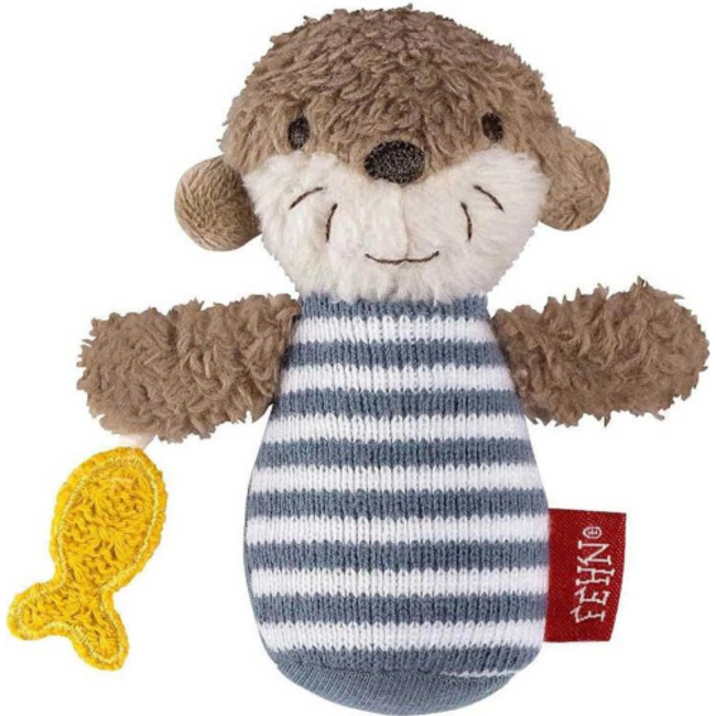 Fehn Otter Theo - Mini rattle otter
