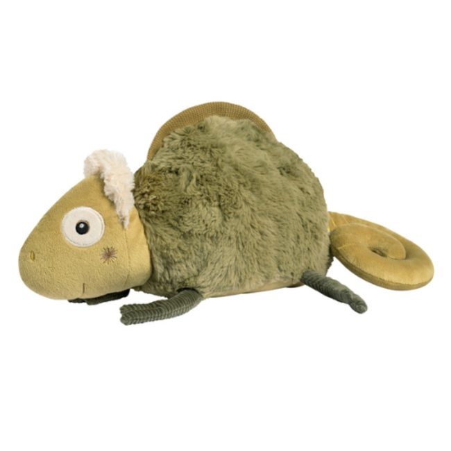 Fehn Lazy, Crazy, Pink - Cuddly toy chameleon XL