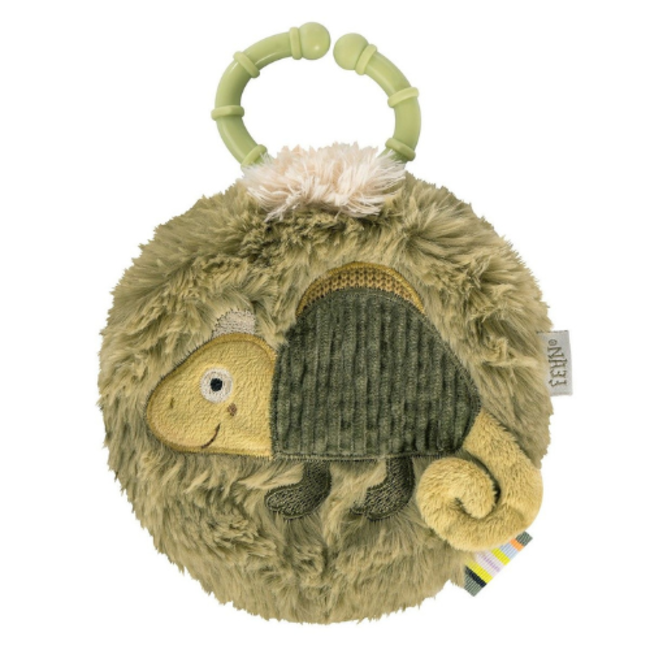 Fehn Lazy, Crazy, Pink - Soft book chameleon