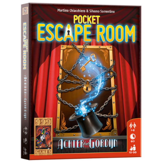 999 Games (UA) Pocket Escape Room: Achter het Gordijn - Breinbreker