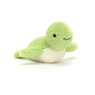 Jellycat Jellycat, Fluffy Turtle (schildpad), 9 cm